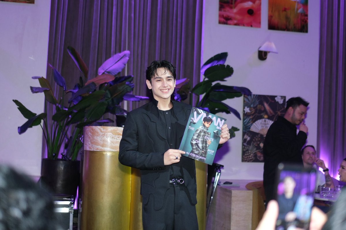 Sparkle_GMA's tweet photo. The spotlight belongs to Heath Jornales! ✨ Celebrating his moment as the Philippine cover star of VMAN Volume 06: The Present Issue at VMAN Vanguards Club: The State of Pop.

#VMAN #VMANVanguardsClub #TheStateOfPop #HeathJornales https://t.co/mMRU7pbZtV