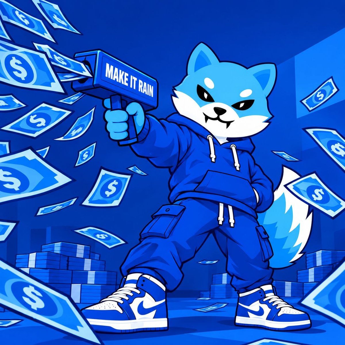 thewooftoken's tweet photo. Lock in and make it rain. https://t.co/zpgfp9x0Fd