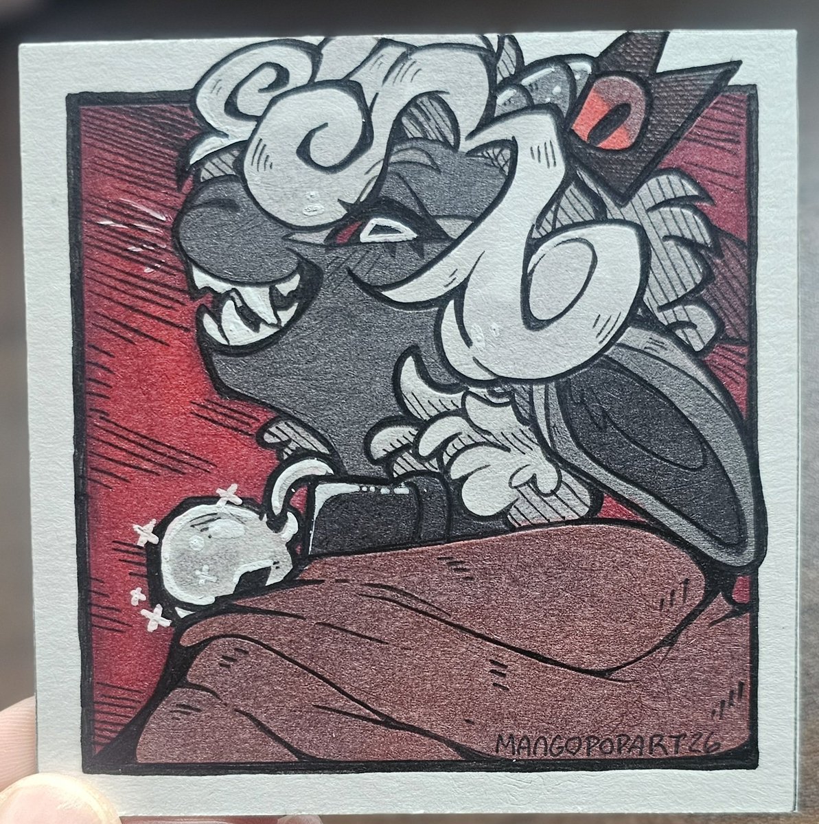 MangoPopArt's tweet photo. Been working through my commissions at a snails pacr right now but im really happy with how these turned out!! https://t.co/s6LA66b5Hl
