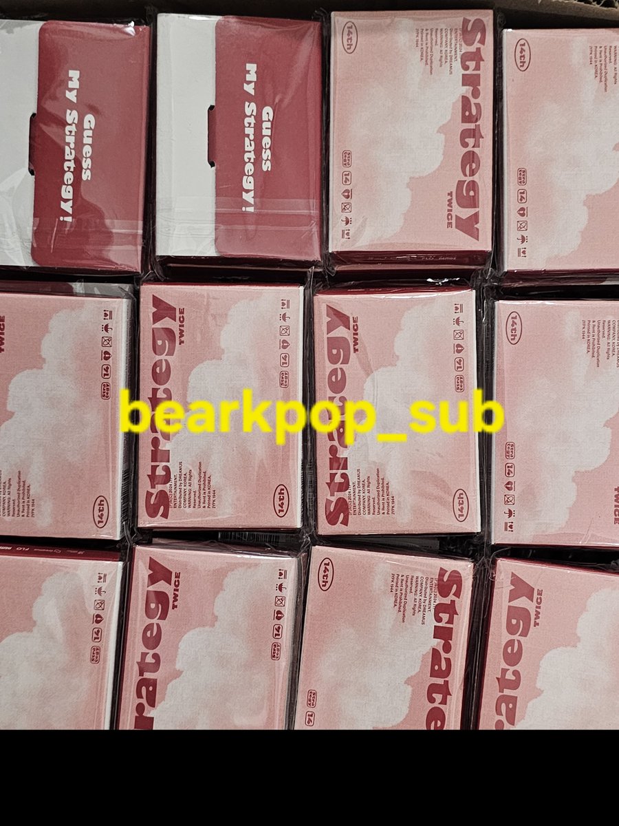 bearkpop_sub's tweet photo. 트와이스 (TWICE) - 미니앨범 14집 : STRATEGY [Platform_Nemo ver]

✅️ 1pc = 4,000krw

Wts sell twice strategy nemo ver sealed unopened album https://t.co/IlKyXxL8tM