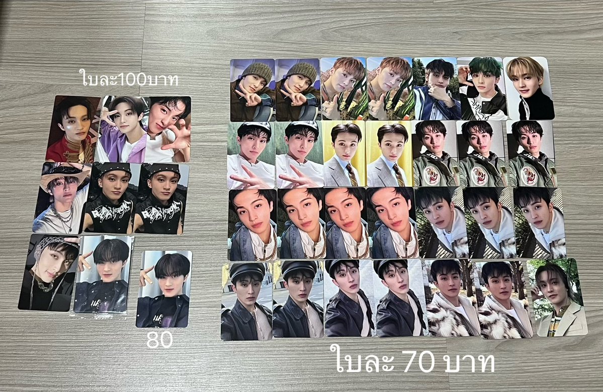 LeeHam82199's tweet photo. WTS | ปล่อยการ์ดที่เราสะสมเองค่ะ

🌷ราคาตามในภาพเลยนะคะ
ซื้อหลายใบต่อรองได้น้า

📦พร้อมส่ง
🚚ค่าส่งเหมาๆ 35 บาทค่ะ

สอบถามเพิ่มเติมเมนชั่นหรือ DM ได้เลยค่ะ

#ตลาดนัดอซท #ตลาดนัดnctdream #ตลาดนัดnct127 https://t.co/iY19HC7dVS