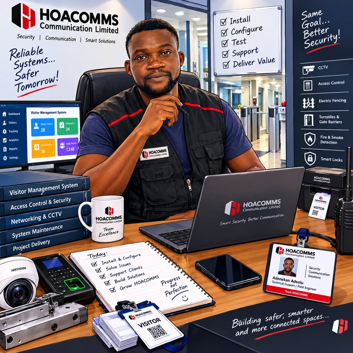 herdhexy's tweet photo. @PoojaMedia HOACOMMS Communication —Protect your home, office or business with professional solutions
📹 CCTV Surveillance
🔐 Access Control &amp; Smart Locks
☀️ Solar &amp; Inverter Systems
📲 WhatsApp: https://t.co/6jL7ELqd0K
📞 Call: 08120966102
HOACOMMS Communication 
Your Security, Our Priority https://t.co/O3Lu1Uq6Fl