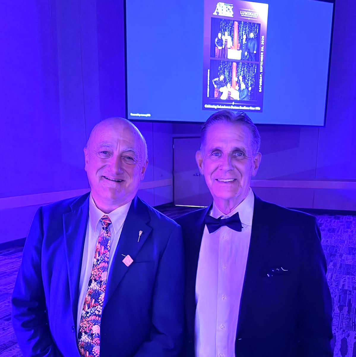 MetCredit's tweet photo. Don McBean, NDP MLA for Saskatoon Chief Mistawasis, with David Hopkyns of MetCredit attending Saturday’s ABEX awards gala. Proudly Sponsored by MetCredit! https://t.co/OvwXGxxwlx