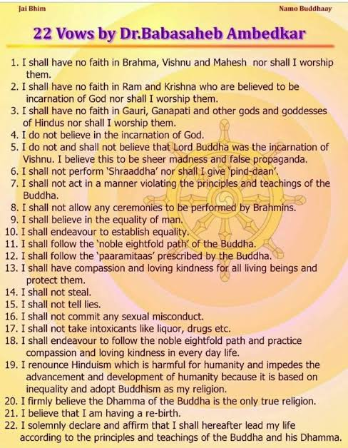 Awasthiii_18's tweet photo. The other side has declared war on us since the dawn of the republic. GCs have consistently refused to see it. they have cut these blue leeches an extraordinary amount of slack insisting that they are our brothers and they still fall within the hindu fold.

To those GCs still burdened by guilt let this be understood plainly. you cannot be a hindu and an ambedkarite at the same time. you cannot invoke jai shri ram with one breath and jai bheem with the next. the latter has abused the former at every opportunity. he had his followers take vows declaring that they would have no faith in hindu gods and would not worship them. time is running out! we need to wake up before the debt comes due.

GCs should look closely at that video. every word that blue leech uttered amounts to a call for the genocide of GCs. i hope the GC normies wake up soon and realize what this is really about. these blue leeches are no different from k2uas and this was never about social justice it is about vengeance.