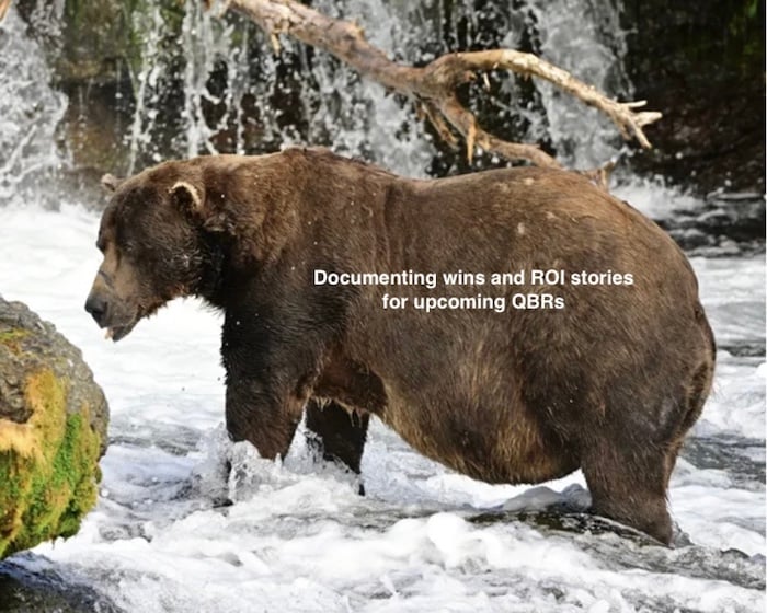 success_hacker's tweet photo. 🐻 It’s Fat Bear Week, and these fluffy guys are in the running to be crowned most prepared for the upcoming winter! ❄️
With Q4 looming, how are you preparing for the final months of the year?
#customersuccess #customersuccessmanager #successcoaching #FatBearWeek https://t.co/NvBCsDqLVl