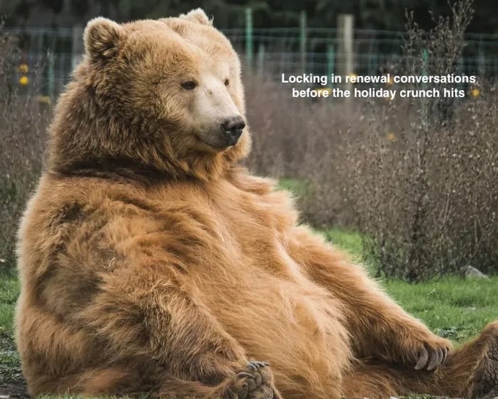success_hacker's tweet photo. 🐻 It’s Fat Bear Week, and these fluffy guys are in the running to be crowned most prepared for the upcoming winter! ❄️
With Q4 looming, how are you preparing for the final months of the year?
#customersuccess #customersuccessmanager #successcoaching #FatBearWeek https://t.co/NvBCsDqLVl