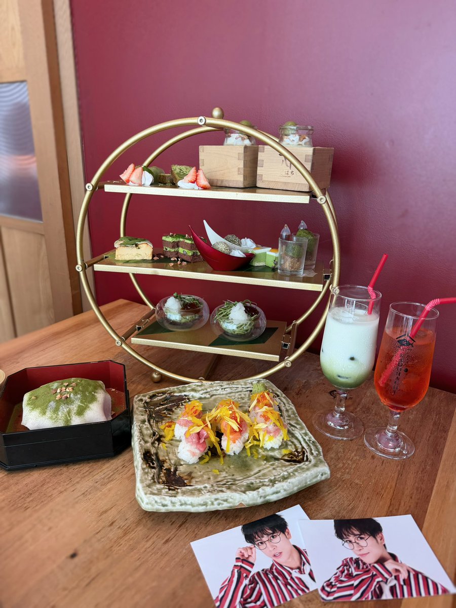 _6i_oO's tweet photo. お誕生日おめでとう( ͜🍣 ･ω･) ͜🍣3️⃣3️⃣

33歳の湯本さんも美味しいもの沢山食べて、沢山笑って、いつも幸せでいてね🍒🍀 https://t.co/rkblR1z7Vf