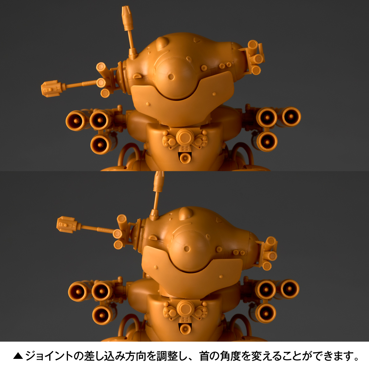 kaiyodo_PR's tweet photo. 【発売日決定📢】

ARTPLA マシーネンクリーガー 陸戦ガンス（2機セット）＆エディ・アムゼル が、10月17日（土）に発売となります‼️
大変お待たせいたしました。

商品の詳細はこちらから🔽
https://t.co/oPGSjWFOOj

原型制作
陸戦ガンス本体：伊原源造（ZO MODELS）
脚部：谷明（株式会社OZ）
エディ・アム���ル：村井太郎
価格：7,700円（税込）

#マシーネン #海洋堂