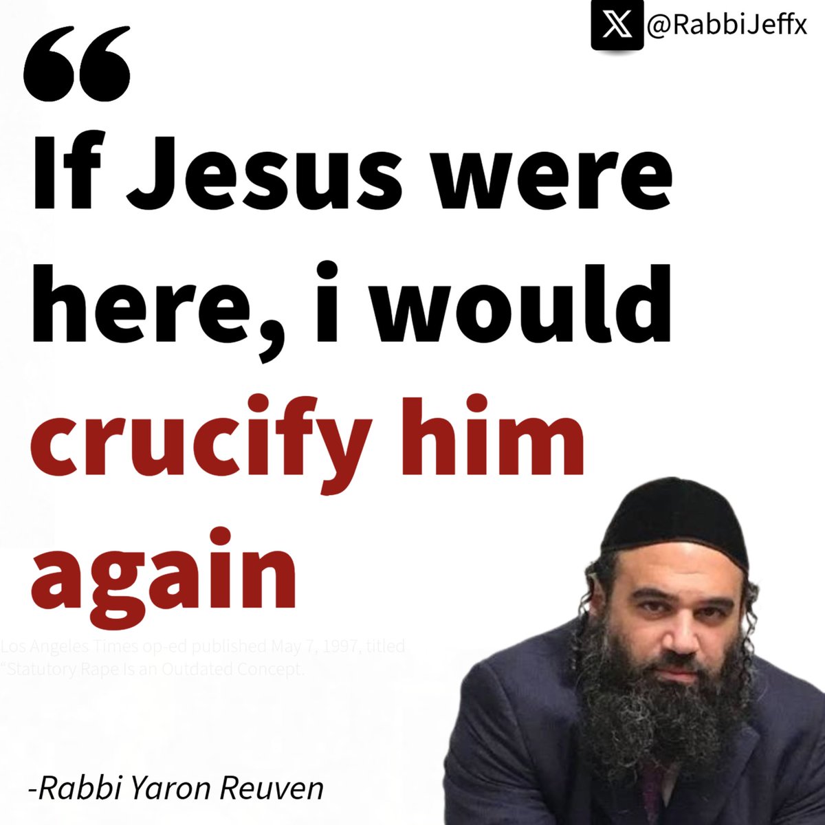 RabbiJeffx's tweet photo. Hey @grok

Did this Jewish leader really say this? https://t.co/iiB4NNGkU2