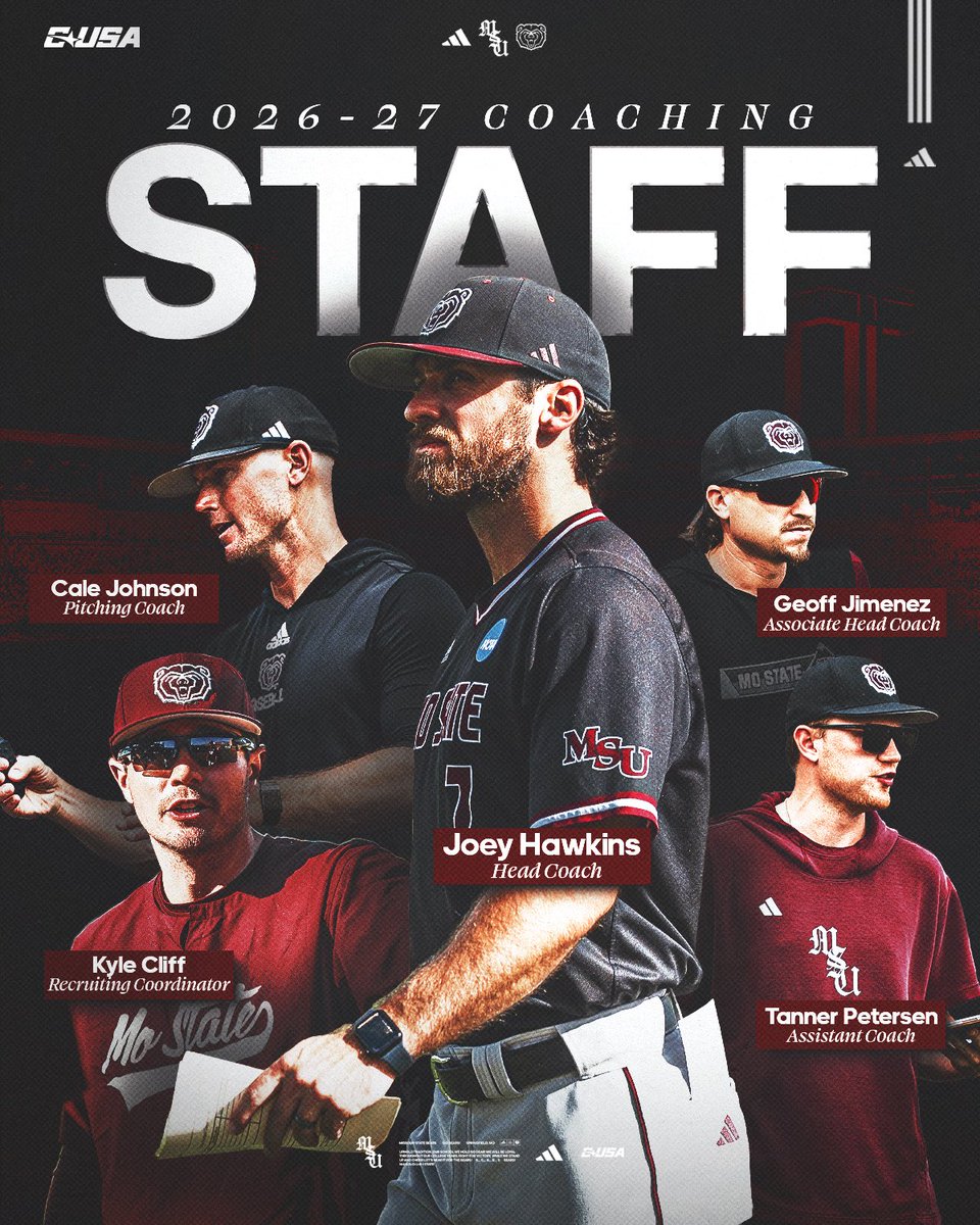 MoStateBSB's tweet photo. The Staff. 

#GoBears | #NoStateLikeMoState https://t.co/lHk4SuUBy4