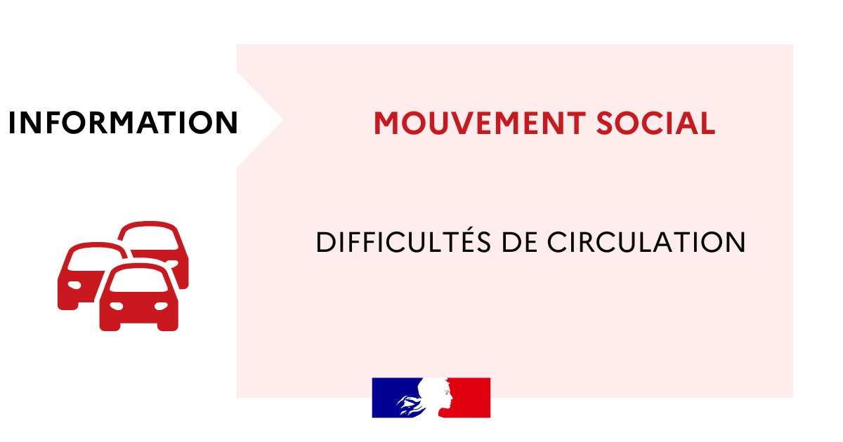 Image de Préfet de Haute-Loire - ℹ️ Mouvement social | #information

En raison d’un mouvement social, des difficultés de circulation 