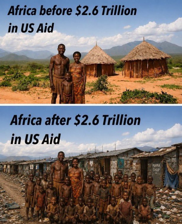 CryptoMuse01's tweet photo. They told you Africa is poor.

When you open any mainstream news media, what you see is African poverty porn:

Mr Beast building some school in the "heart of rural Africa", or some imagery of poverty paired with headlines boasting about billions of dollars in Western aid being shipped to Africa.

They want you to believe that the Global North is a benevolent saviour keeping a broken continent afloat.

But it's sleight of hand. And like it is with every magic trick, the goal is misdirection:

If they're showing you the 'gift', check for the cost. If they're showing the inflow pipe, look for the canal they have dredged to drain the wealth.

And when you do —  when you look at the raw financial ledgers — their foregoing logic is turned completely upside down. 

Africa does not owe the world; the world owes Africa.

According to UNCTAD and the African Development Bank, the volume of wealth that leaves the African continent every single year completely dwarfs the cash that enters it via loans, aid, and grants (LAG). 

While the West heavily advertises its billions in development aid, its multinational corporations — backed by Western banks and offshore tax havens— quietly siphon out an estimated $88.6 billion annually through ILLICIT FINANCIAL FLOWS (IFFs) alone.

When you factor in aggressive tax avoidance, trade misinvoicing, legal profit repatriation, and the servicing of inflated foreign debts (all fancy term's for elaborate scams the West has been running on the African continent), the total resource drain over the last few decades reaches between $597 billion and $1.4 trillion.

This is what economists mean when they call Africa the net creditor to the world.

By definition, a creditor is the one who provides the value; the debtor is the one consuming it. 

Africa’s real, physical wealth — our crude oil, gold, diamonds, coltan, and human sweat — is continuously flowing out to sustain the high standard of living in Western capitals. 

The liquid wealth of private African capital held in offshore Western banks actually exceeds the continent's entire external public debt stock.

So the next time you see a piece of news about a loan, aid or grant (LAG), flowing into Africa, look beyond the Greek gift into what it's truly hiding.

It's a Trojan horse designed to buy policy influence, lower financial defenses, and secure unrestricted access to Africa's real resources —proving that "charity" is simply the bribe paid to keep our front door open while corporate extraction empties the safe through the back.