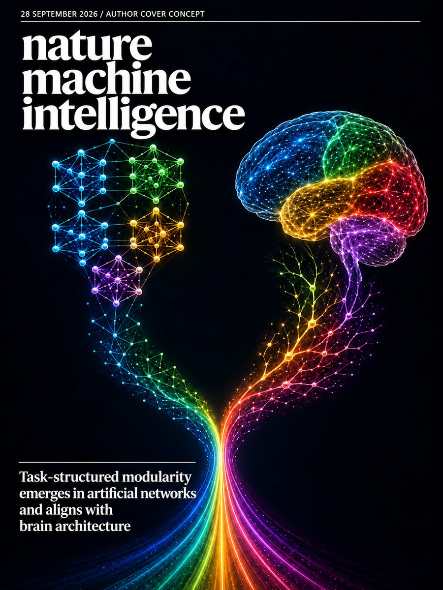 gushilab's tweet photo. Why do neural networks become modular? Our paper is now out in Nature Machine Intelligence!  @NaturePortfolio  We show that multi-task learning promotes modularity under limited capacity and task demands help explain features of brain architecture in addition to the spatial constraints. 

Great thanks to all the co-authors. @WHYWYH007 @yifannnwu  @DaniSBassett @marcelomattar 

https://t.co/uqN91o2P5Y