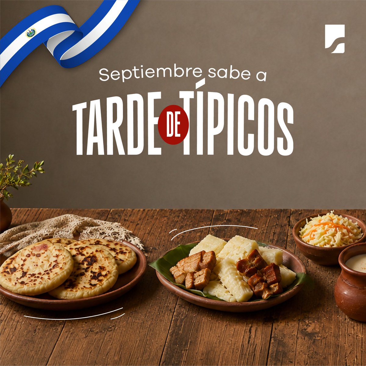 superselectos's tweet photo. Hay sabores que hacen que septiembre se sienta todavía más nuestro. 🇸🇻💚

Haz una pausa, disfruta una tarde de típicos y encuentra tus favoritos en Al Gusto de Súper Selectos. 😋 https://t.co/cku0bkjson