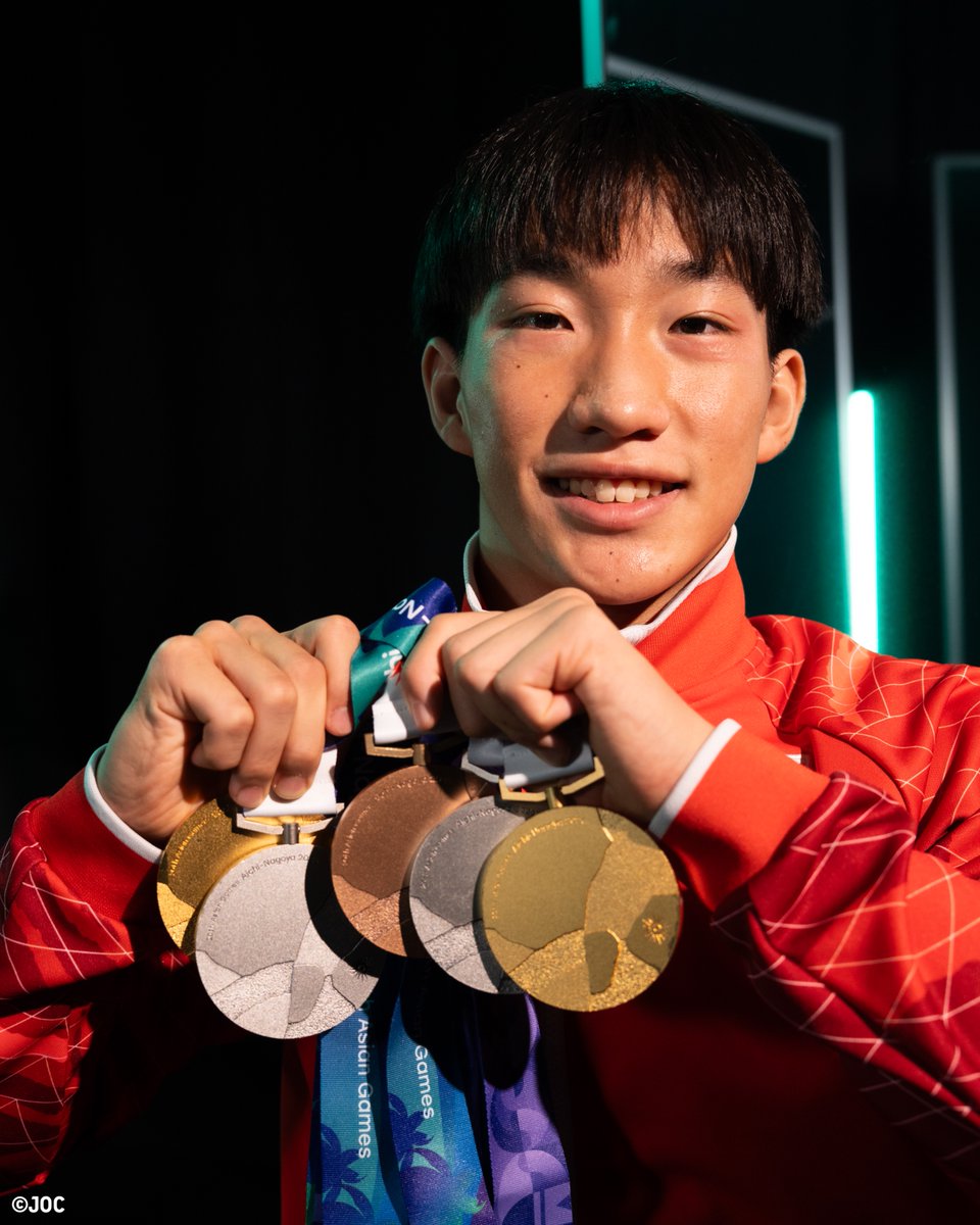 TeamJapan's tweet photo. Portrait📷

#愛知名古屋2026 🇯🇵
水泳／競泳
大橋信 選手

@JAQUA1924 
@tobiuojapan 
#TEAMJAPAN #ともに一歩踏み出す勇気を