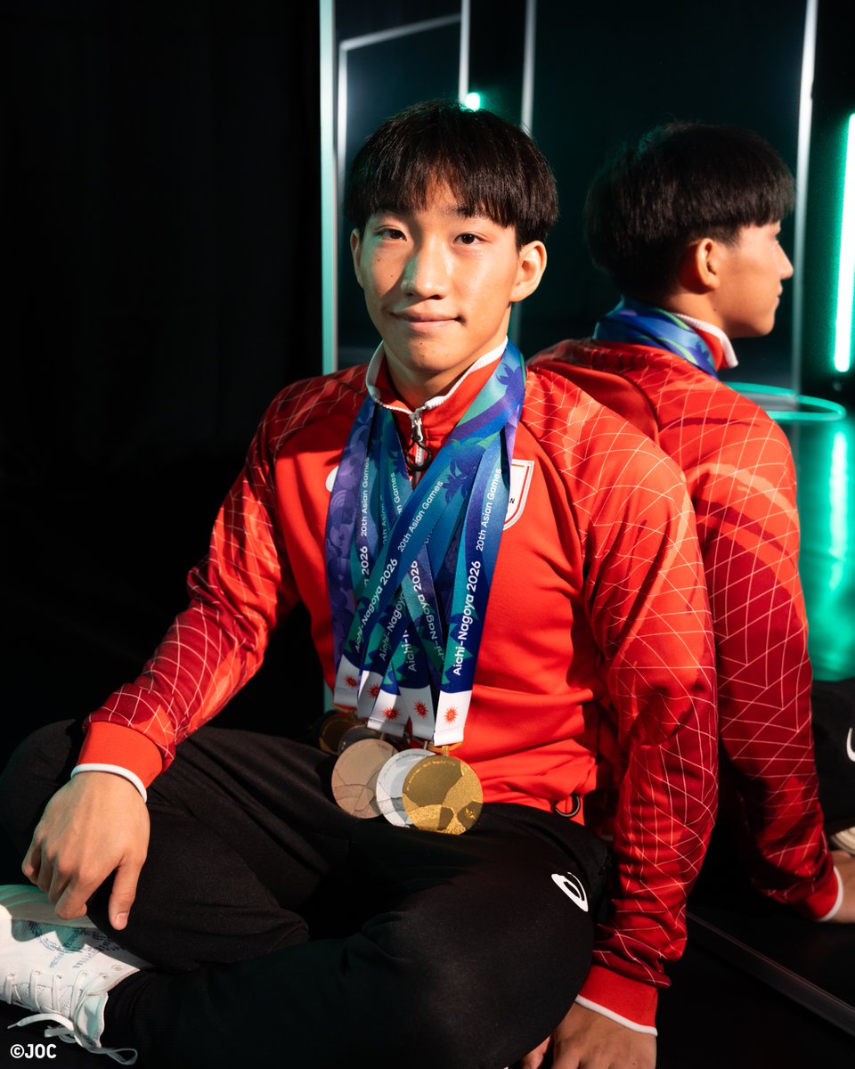 TeamJapan's tweet photo. Portrait📷

#愛知名古屋2026 🇯🇵
水泳／競泳
大橋信 選手

@JAQUA1924 
@tobiuojapan 
#TEAMJAPAN #ともに一歩踏み出す勇気を