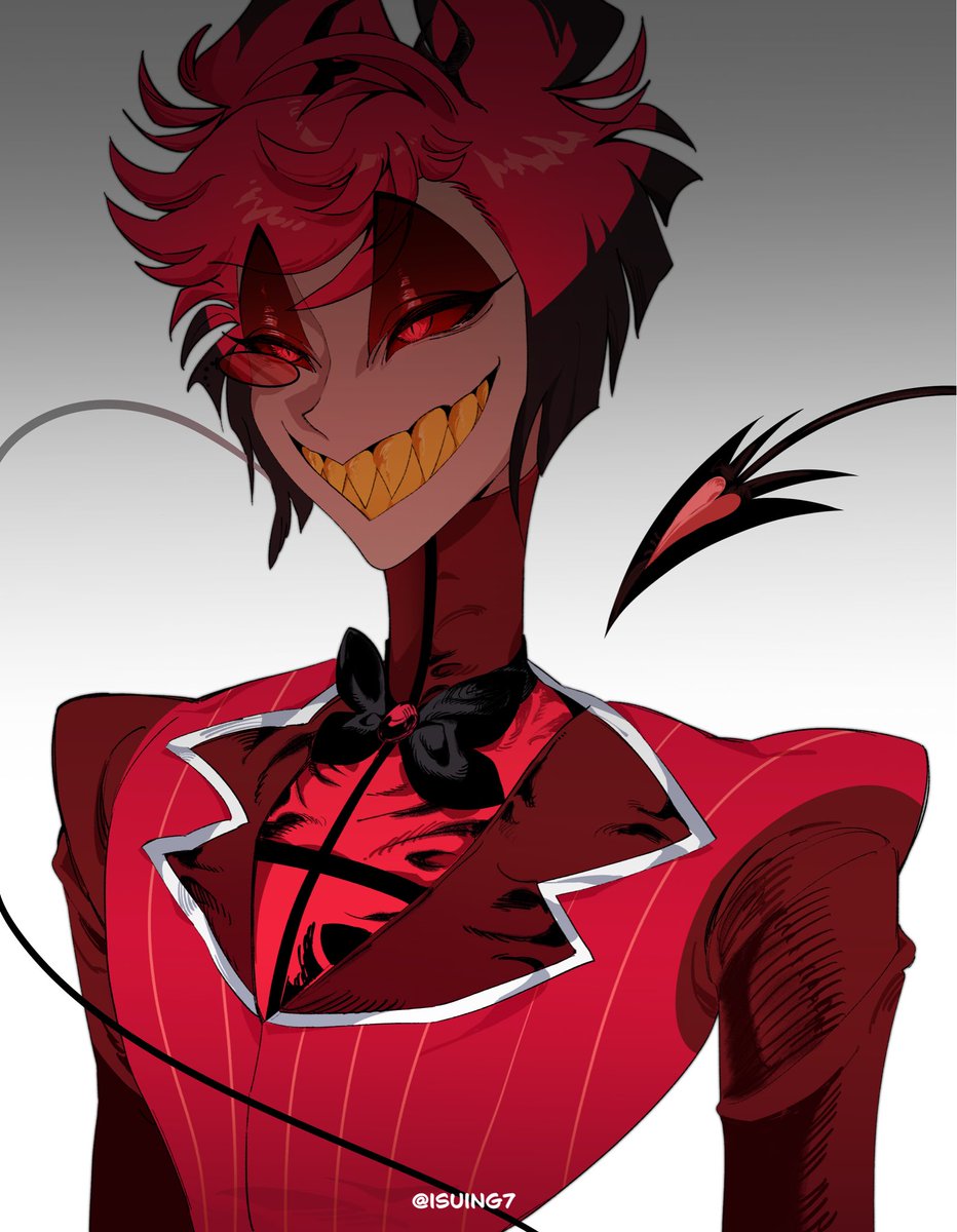 isuing7's tweet photo. #hazbinhotel #alastor https://t.co/leoea8UhEo