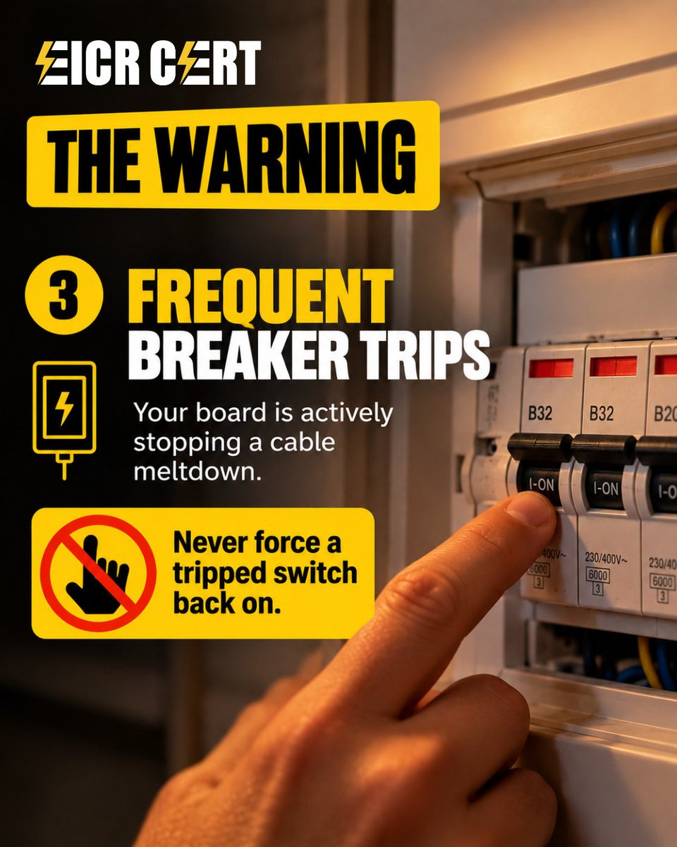 eicr_cert's tweet photo. Most electrical fires don’t start with a bang. They start quietly behind your drywall. ⚡🏠
As tenants plug in extra heaters, air conditioners, and high-draw appliances, older UK circuits quickly reach their. https://t.co/Qd8BpeGKLX