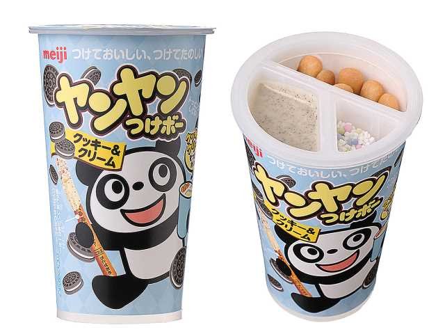 saisinnosweets's tweet photo. 10月6日よりセブンイレブンから『明治　ヤンヤンつけボー　クッキー＆クリーム』が新発売されます✨

※セブンイレブン公式サイトより引用 https://t.co/VBdWsTmymT