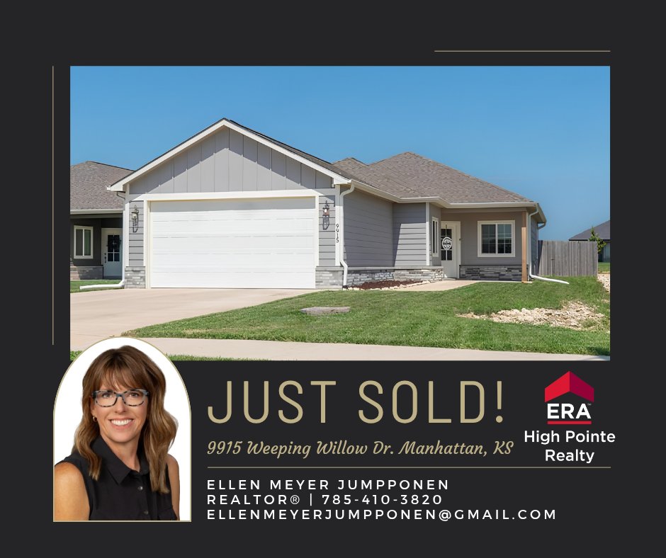 ERAManhattan's tweet photo. Another dream sale completed! 🌟 Her sellers are moving forward, thanks to Ellen Meyer Jumpponen at ERA High Pointe Realty. #sold #justsold #closingday #ERAHighPointeRealty #teamhighpointe #realestate #RealEstateSuccess https://t.co/dSnzVIYaOe