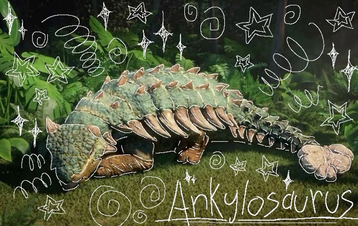 carrotcakeez's tweet photo. Ankylosaurus and triceratops! https://t.co/xi2yJQf4q4