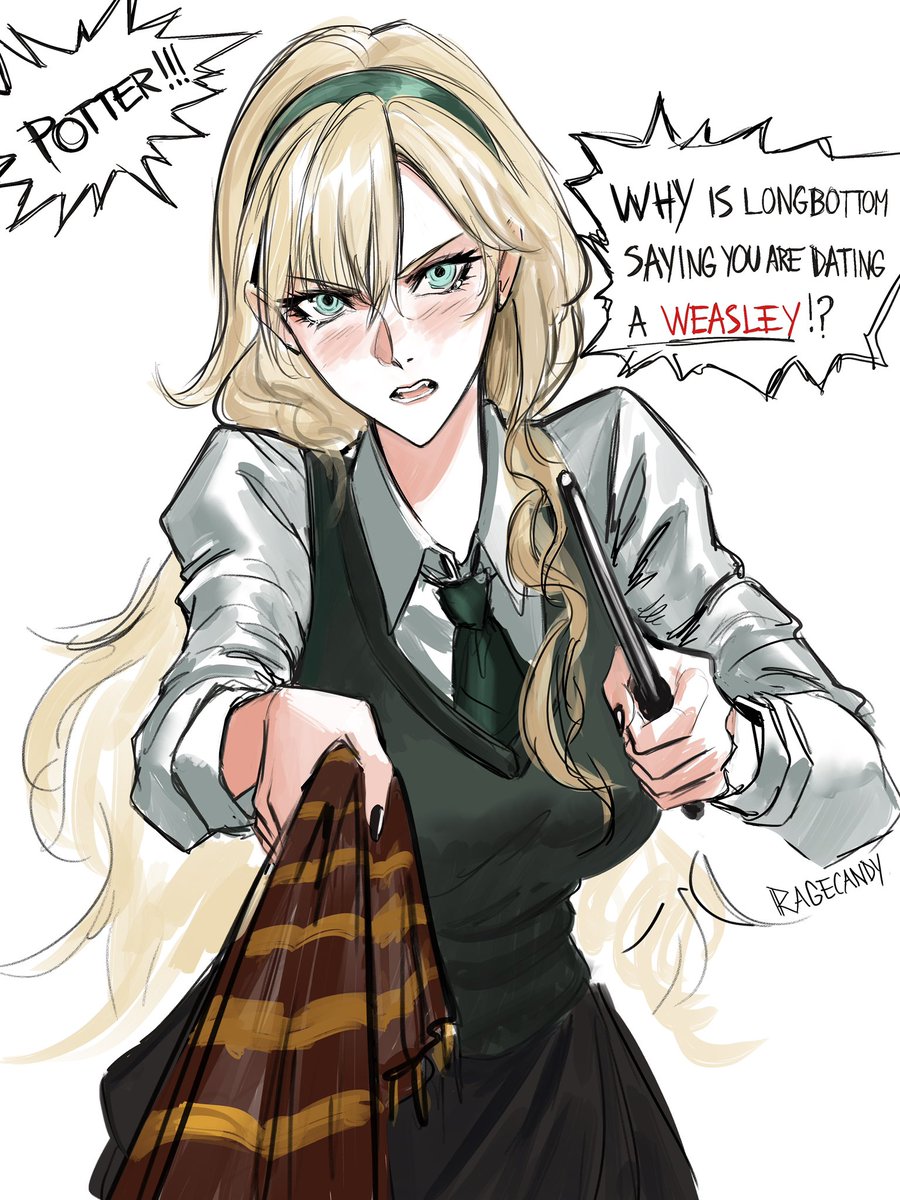 ragecandyart's tweet photo. Quick Malfoid doodle cause I can’t stop thinking about her 😭
マルフォイ https://t.co/pfk1w7Hf95