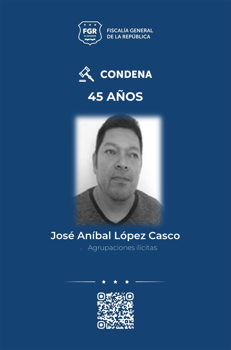 FGR_SV's tweet photo. #CombateAPandillas | Más de 30 pandilleros del Barrio 18 condenados a penas de hasta 45 años de cárcel por agrupaciones ilícitas.

La @FGR_SV demostró la pertenencia de cada uno y la función que desempeñaban dentro de la estructura para delinquir en San Bartolomé Perulapía, Cuscatlán Norte.

Todos fueron capturados bajo el Régimen de Excepción y también son procesados por otros delitos por los cuales recibirán sus respectivas penas carcelarias.

El Tribunal Tercero Contra el Crimen Organizado de San Salvador los condenó por el delito de agrupaciones ilícitas.