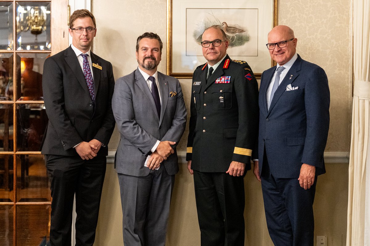 NATOCanada's tweet photo. On Thursday September 17th, the NATO Association of Canada hosted a panel for the 20th anniversary of Operation Medusa. We were honoured to host such an important event, and your presence helps us pay tribute to the service, sacrifice, and history of this important mission. https://t.co/6TDNIkBzi4