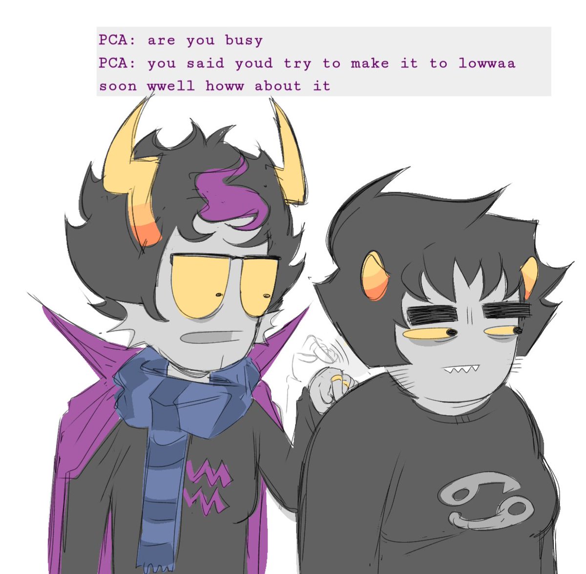 erikarliker's tweet photo. I keep Rereading page 5261 And its reminding me How much of a Faggot Eridan is https://t.co/c40V3p6PJy