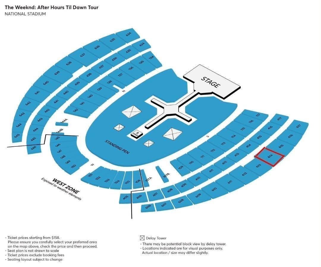 _RJ099's tweet photo. WTS LFB 
THE WEEKND IN SINGAPORE 

📅Day 1 — 2 October 2026

— Standing pen
— Zone 117 ,134

DM if interested!

#TheWeekndSG https://t.co/alRUpECMRz