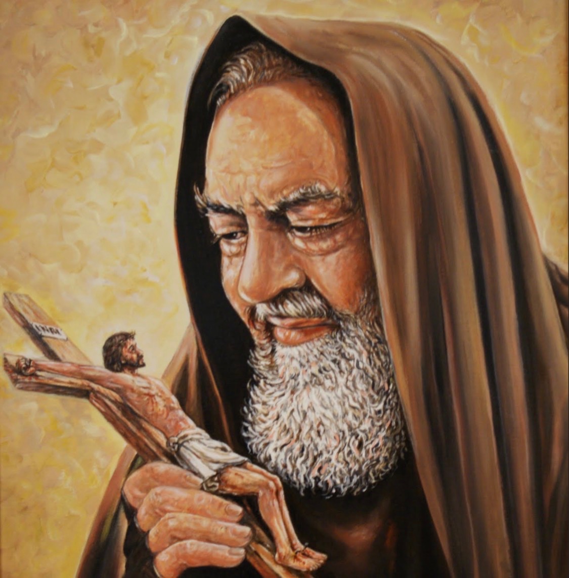 prayandfast2's tweet photo. "Blessed is the crisis that made you grow, the fall that made you look to heaven, and the problem that made you look for God."

- St. Padre Pio https://t.co/Ul9VE3RXkP