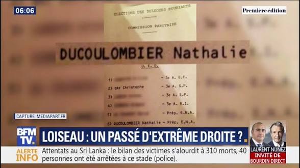 Bangsaphan2005's tweet photo. Toujours pas de réaction de Nathalie Loiseau à l'article de Médiapart sur les positions et écrits de Bardella dans sa jeunesse ? 😁 https://t.co/xzYDwNqgSc
