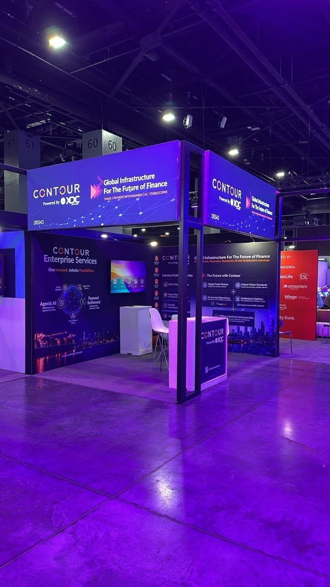 0xSynapse0's tweet photo. $QNT and $XDC are both showing up at SIBOS Miami 2026, with Quant focused on programmable money and Contour powered by @XDCNetwork focused on digital trade, payments, standards &amp; AI.

The interesting part? Real financial infrastructure is the conversation.

$QNT $XDC #SIBOS2026 https://t.co/EgEAi6rTQj