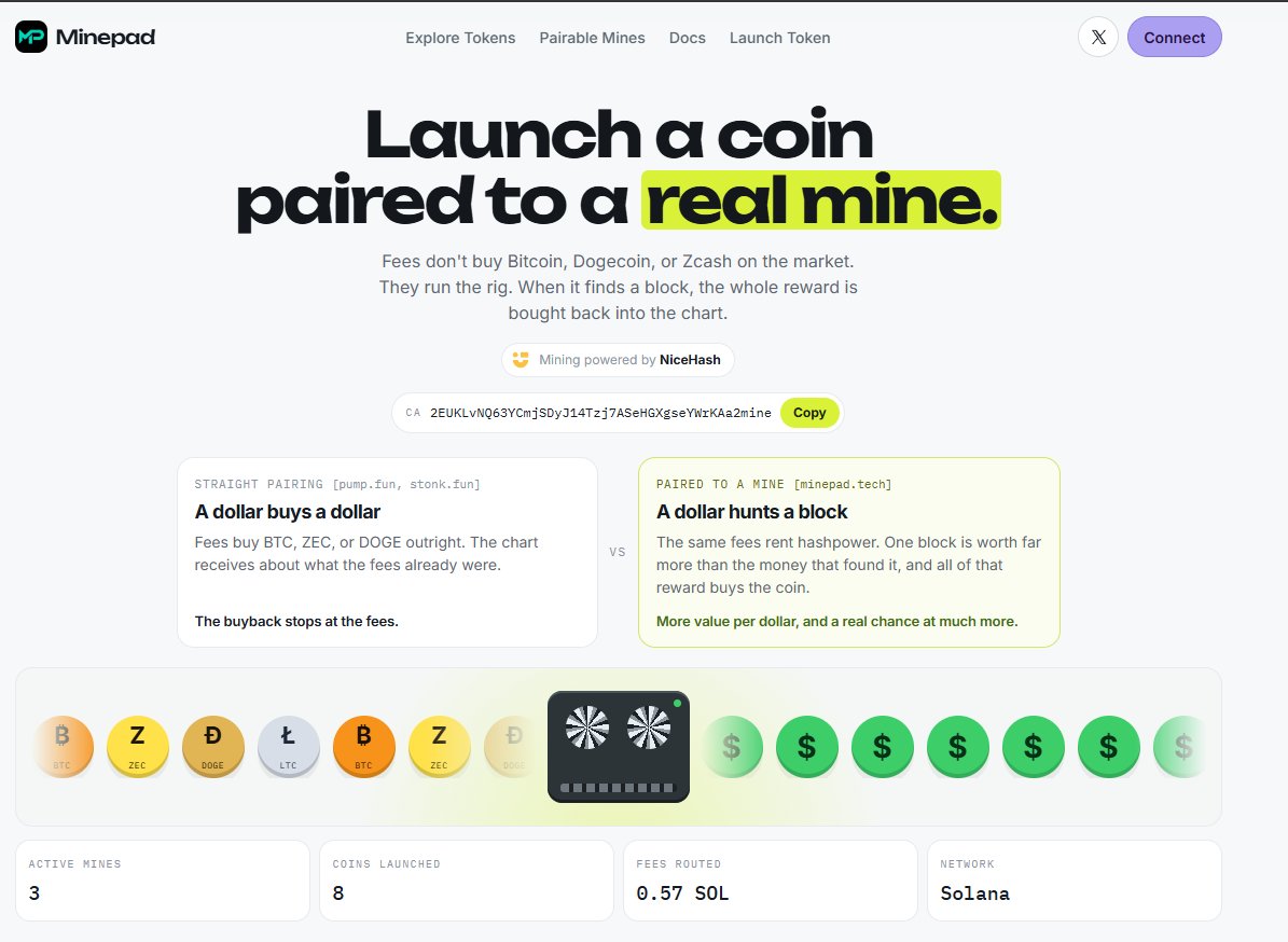 BitWebster's tweet photo. solana:2EUKLvNQ63YCmjSDyJ14Tzj7ASeHGXgseYWrKAa2mine 

New launchpad - Tokens mine $BTC, $DOGE and zcash:native 

NFA https://t.co/7tAhWUxq67