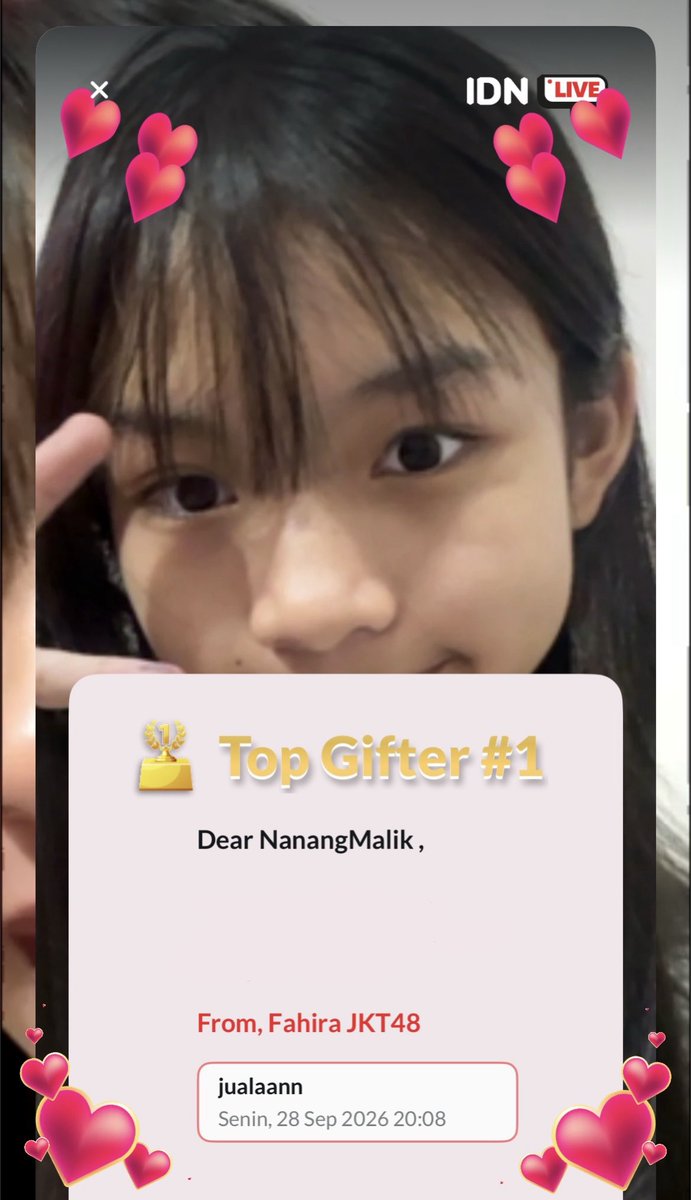 NMAKBR's tweet photo. Haloooo kak fahira, izin kenalan yaaahh, makasihh yaahh live nyaa, seruu banget wkwkwk 🤣✨ https://t.co/YPInf3XoqW