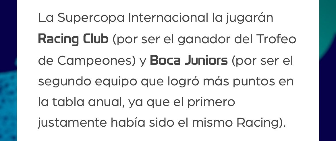ttobirc's tweet photo. @Alvicarrizo7 @Barras_LATAM que fue inventada si, de todas formas es absurdo decir lo de patronato porque si se terminó jugando, aparte si fueron invitados (segundo tabla anual) https://t.co/orGIuRveoP