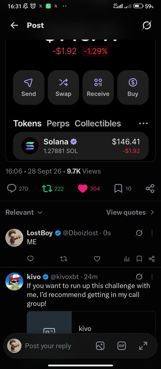 Dboizlost's tweet photo. @cryptohako 9AoG3Mg8xxZAX3Bk7X297CQefMedzBHW4yYmLPQaUQk5 https://t.co/WW03921y5y