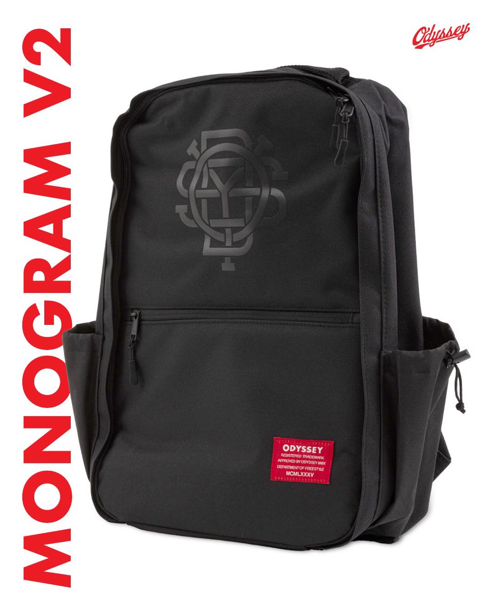 SourceBMX's tweet photo. #odysseybmx monogram v2 backpacks in stock and available now!

https://t.co/pORieCpESK

#bmx #sourcebmx https://t.co/SVeq6sQB0W