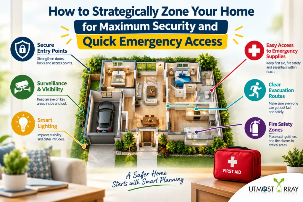 UtmostArray's tweet photo. How to Strategically Zone Your Home for Maximum Security and Quick Emergency Access
https://t.co/3gf8CQEoWm 

#HomeSecurity #HomeSafety #SecurityPlanning #EmergencyPreparedness #HomeProtection #CrimePrevention https://t.co/VS2pyfxPQ9