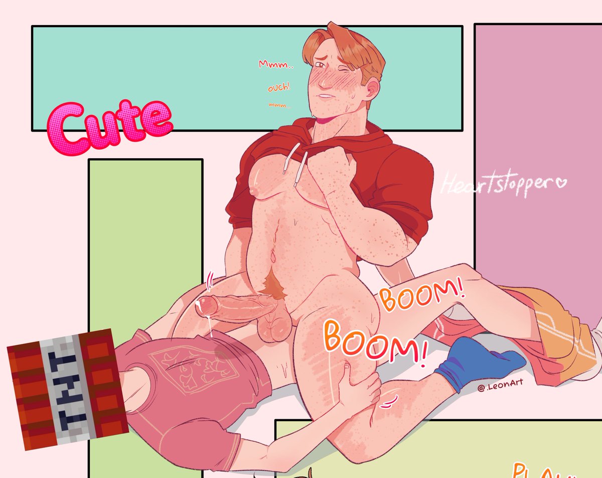 LeonArt_05's tweet photo. 🔞New fanart of Heartstopper🔞
"At these times one feels like one is going to explode, and yes, explode inside one's nick💥🍄" #heartstopper #nsfwtwtًً #rule34ㅤㅤㅤ https://t.co/Pg47txtv6E