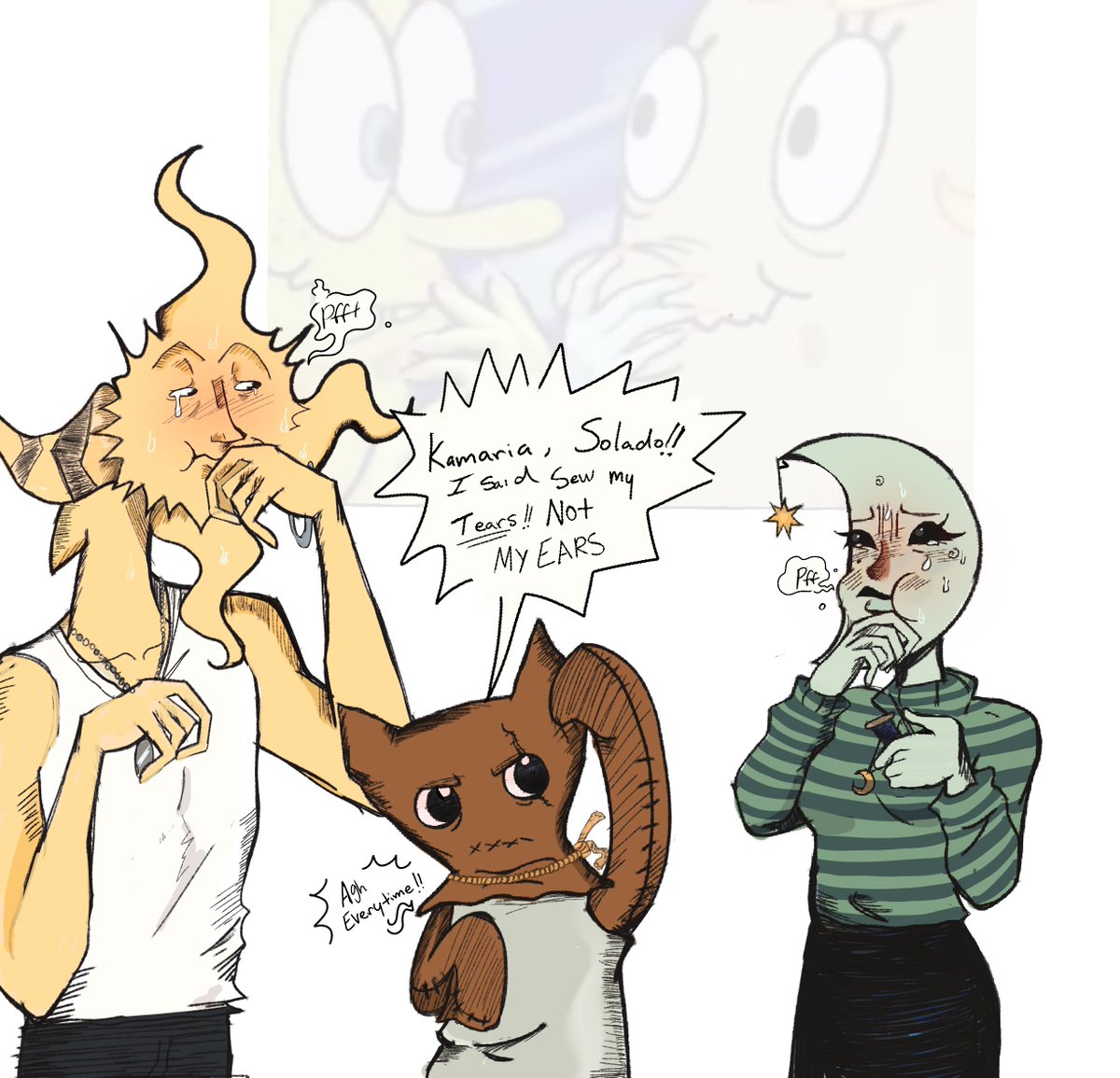 WEIRDKUB34's tweet photo. I LOVE DRAWING MY MOOTS OCS GAAH 
(Forgot to post) 
@BunnygirlDr @Rhombazoid https://t.co/uiN1u4Rwo2