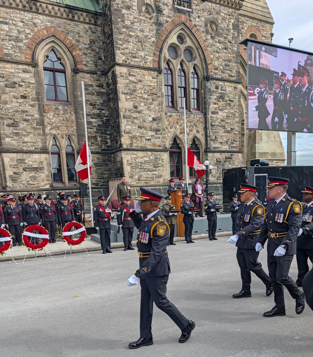 ONInspectorate's tweet photo. On September 27, Inspector General of Policing Ryan attended the annual Canadian Police and Peace Officer's Memorial on Parliament Hill in Ottawa. https://t.co/0mebMyiBXs