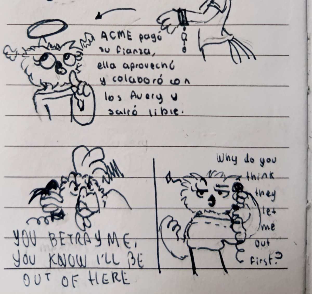 DubHeather's tweet photo. HowliaxFoghorn (CVA) hehe 
I just love this stupid man, si here some doddles I'll probably never do on digital 

#foghornleghorn #yumeshipping #foghorncoyotevsacme https://t.co/FcgK2qRS1I