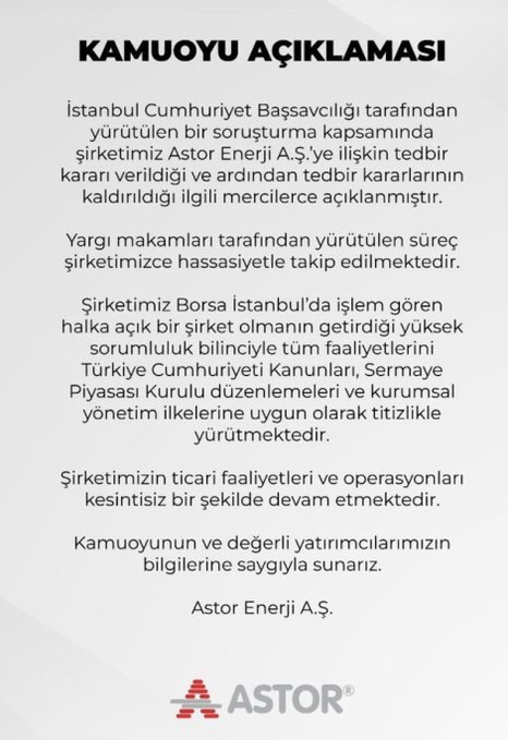 Menace187mob's tweet photo. #ASTOR açıklama geldi... https://t.co/0KCJCzbFCr