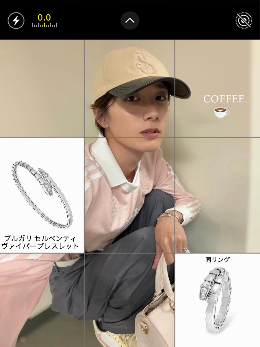 emmay_aesthetic's tweet photo. 大変申し訳ないことに、今まであまりM!LKも山中柔太朗さんもよく知らず、「もはやジュエ垢」という言葉に背中を押されてインスタを初めてきちんと拝見。

昔からジュエリーお好きそうなのね（ご自身のジュエリーブランドも立ち上げているみたいだし！）

去年の夏頃くらいから顕著にジュエリーに目覚めたようにも見えて、大筋カルティエ→ブルガリ→（そして現在FRED？）の流れが見えて面白い。セルペンティ愛を感じる