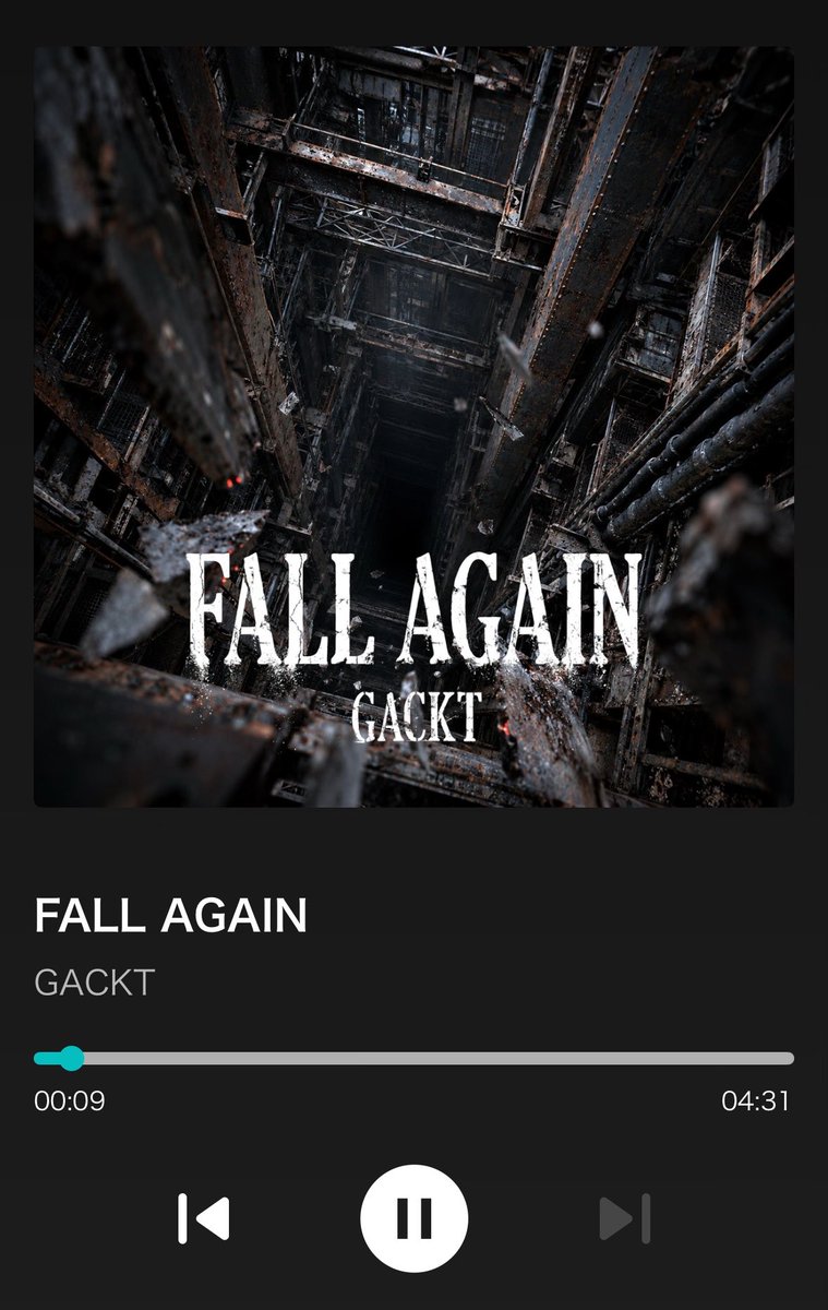 enGAWA_MISARA's tweet photo. さっそくダウンロード!
#GACKT
#FALLAGAIN #STANDALONE https://t.co/IgJYyRe37z