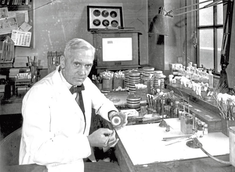 JenKteach's tweet photo. 28 SEPTEMBER 1928....THE LABORATORY SLIP-UP THAT HELPED SAVE MILLIONS OF LIVES

There are mistakes... There are useful mistakes.... And then there is accidentally allowing mould to grow in your Petri dish and helping to change medicine forever.

In September 1928, Scottish bacteriologist Alexander Fleming was working at St Mary's Hospital in London with cultures of staphylococci; bacteria capable of causing serious infections.

One of his culture plates became contaminated by a mould. For most of us, this would have resulted in the scientific equivalent of tutting, putting it in the bin and starting again. Fleming looked more closely.

Something peculiar had happened. Immediately around the invading mould was a clear area where the bacteria had disappeared..... The contamination appeared to be killing them.

Fleming cultured the mould and investigated. Even when its antibacterial material was heavily diluted, it continued to inhibit the growth of staphylococci. He eventually called the active substance penicillin, after the Penicillium mould.

The accident was important.... But the observation was the genius. Plenty of scientists could have thrown away a contaminated culture. Fleming realised that the contamination itself was worth investigating.
And even then, there was no miraculous bottle of medicine ready to hand to patients.

Fleming published his findings in 1929, but producing stable, purified penicillin in useful quantities proved enormously difficult. More than a decade later, Howard Florey, Ernst Chain, Norman Heatley and the Oxford team turned Fleming's observation into something approaching a practical treatment, followed by the enormous British-American effort required to manufacture penicillin on an industrial scale during the Second World War. Fleming, Florey and Chain shared the 1945 Nobel Prize in Physiology or Medicine.

And what a difference it made.... Before effective antibiotics, infections that today may seem routine could kill: an infected wound, pneumonia, bloodstream infection or complications following surgery or childbirth.

The Nobel Prize organisation simply says that penicillin has “saved millions of lives.” That's the defensible figure. Claims of hundreds of millions are often repeated, but nobody can retrospectively count them with that precision.

And there is a lovely Scottish beginning to the story.... Alexander Fleming was born on 6th August 1881 at Lochfield Farm, near Darvel in Ayrshire, the son of farmers Hugh Fleming and Grace Morton. He attended local schools before eventually moving to London and studying medicine at St Mary's.

From an Ayrshire farm boy... to a London laboratory... to one rather grubby-looking Petri dish... to the antibiotic age.

Perhaps the best part of the story is that penicillin wasn't simply discovered because something went wrong. It was discovered because Fleming noticed that something had gone wrong in an interesting way.

🧫 The mould was an accident.
🔬 Recognising what it was doing was science.
💊 Turning it into a medicine took another team of brilliant people.
🌍 And the result has saved millions of lives.

Not bad for a contaminated Petri dish.