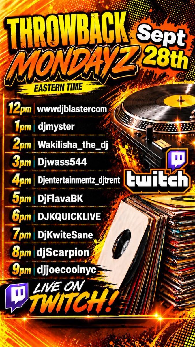 DjBlaster's tweet photo. On Twitch at Noon.
.
#djblaster #montreal #quebec #music #blogpost #instadaily #insta #mtl #marketing #likes #wwwdjblastercom #Dj #Yuuuuuuuuuup #canada 🇨🇦 https://t.co/3f90TecsRY