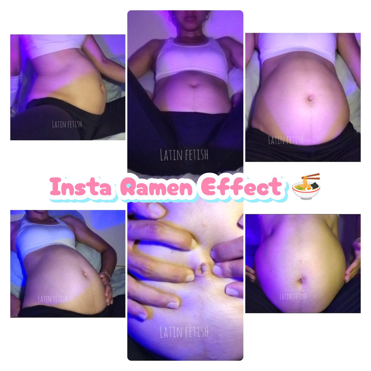 latinfeedee_'s tweet photo. Hey 👋🏽 
Wanna see a huge belly full of Ramen?? 😏
Go check it out my Patreon 
Link on Bio 🔗
#latinFetish #feedee #Bigbelly #Stuffed #Bloated https://t.co/aRlo30Oq7W