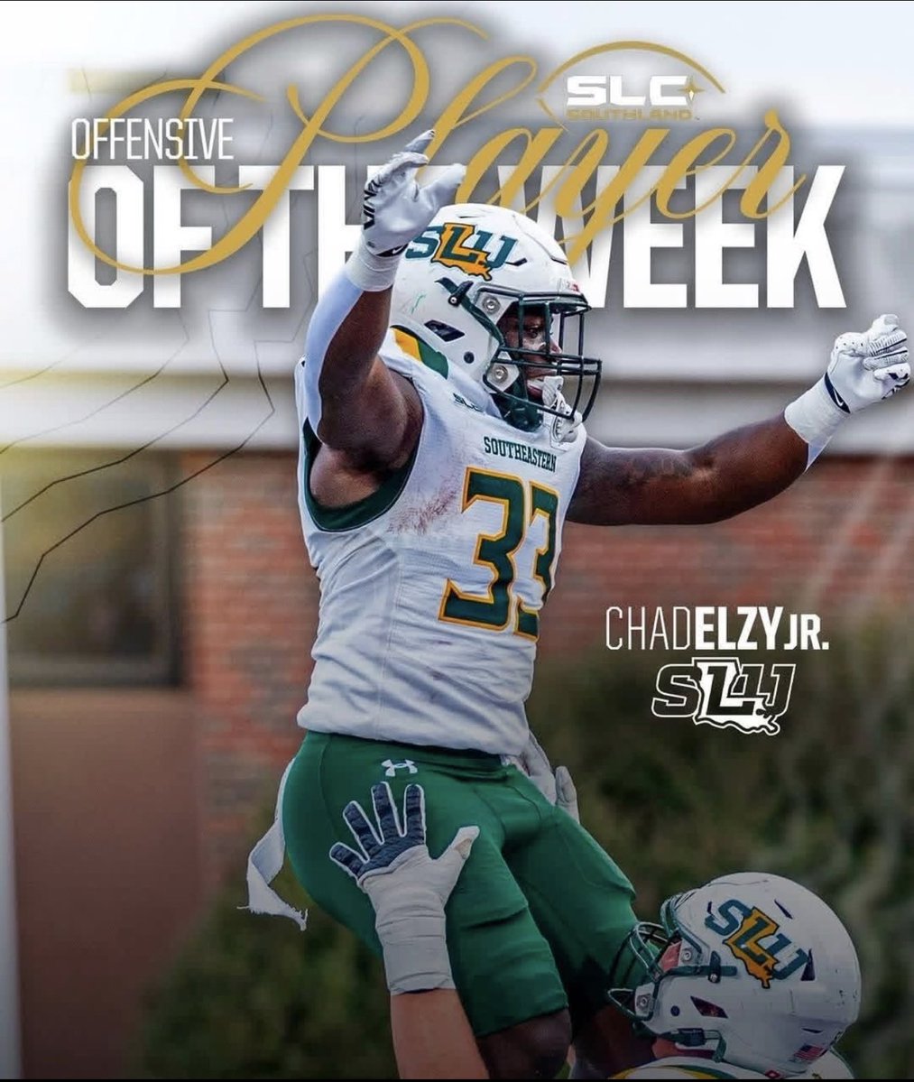 BulldogsAc's tweet photo. @ElzyChad of @LionUpFootball is the @SouthlandSports Offensive POTW!
Congrats Papi!
#alwaysabulldog 
#rbu 
@coach_james12 https://t.co/UeK2NnTNb7